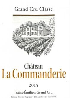 Chateau La Commanderie (Saint-Emilion) Saint-Emilion Grand Cru Classe