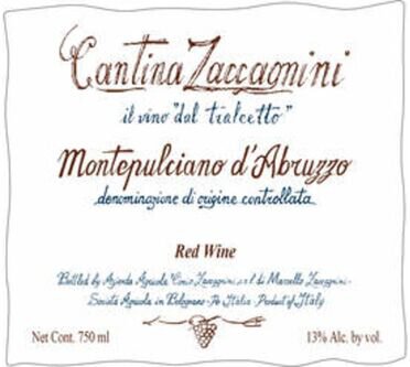 Cantina Zaccagnini Montepulciano d'Abruzzo Riserva