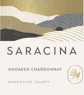 Saracina Unoaked Chardonnay Mendocino County