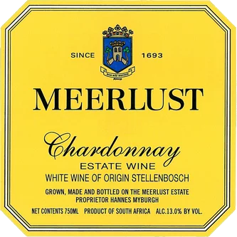 Meerlust Chardonnay