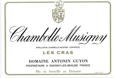 Domaine Antonin Guyon Chambolle-Musigny Les Cras