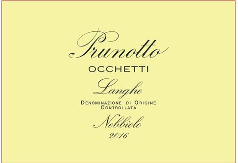 Prunotto Occhetti Langhe Nebbiolo