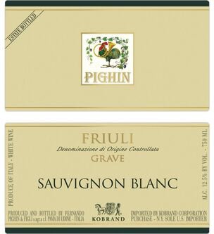 Pighin Sauvignon Blanc Friuli DOC