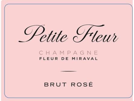 Champagne Fleur de Miraval Champagne Brut Petite Fleur Rose
