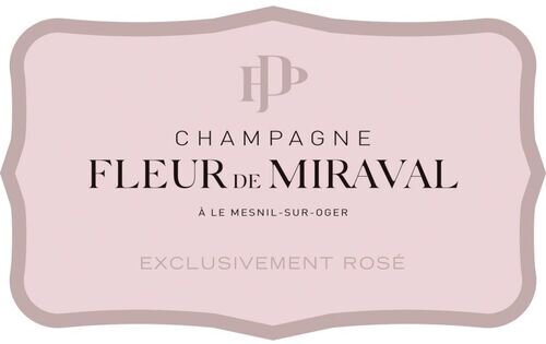 Champagne Fleur de Miraval Champagne Brut Rose Edition-3