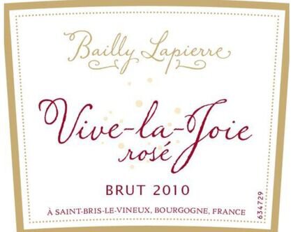 Bailly Lapierre Cremant de Bourgogne Brut Vive La Joie Rose