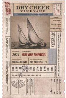 Dry Creek Vineyard Zinfandel Old Vine Dry Creek Valley