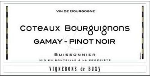 Cave de Buxy Coteaux Bourguignons Buissonnier