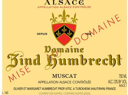 Domaine Zind-Humbrecht Muscat