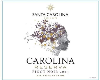 Santa Carolina Pinot Noir Carolina Reserva Valle Del Leyda
