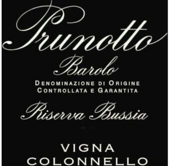 Prunotto Bussia Vigna Colonnello Barolo Riserva DOCG