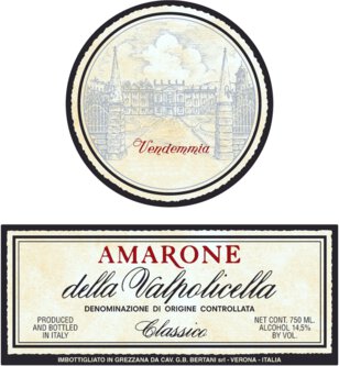 Bertani Amarone della Valpolicella Classico