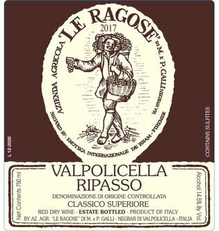 Le Ragose Valpolicella Classico Superiore Ripasso