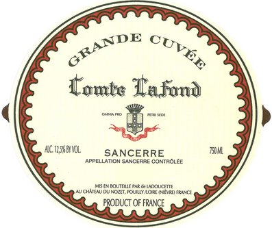 Ladoucette Comte Lafond Sancerre Grande Cuvee