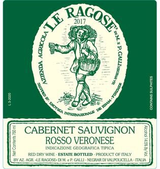 Le Ragose Veronese Cabernet Sauvignon Rosso