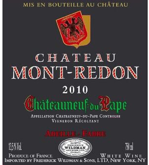 Chateau Mont-Redon Chateauneuf-du-Pape Blanc