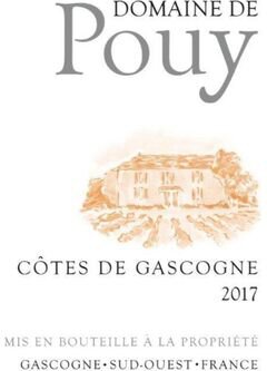 Domaine de Pouy Cotes de Gascogne Blanc