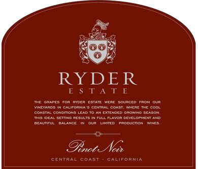 Ryder Estate Pinot Noir