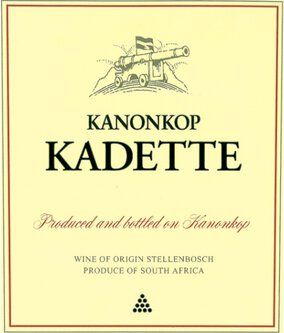 Kanonkop Kadette Red Blend Stellenbosch