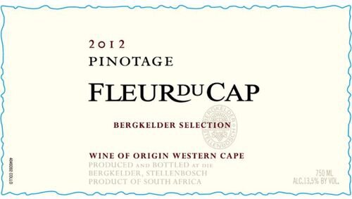Fleur du Cap Pinotage