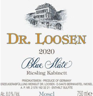 Dr. Loosen Blue Slate Riesling Kabinett