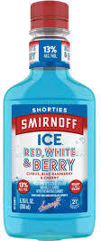 SMIRNOFF SHORTIES RED WHITE & BERRY