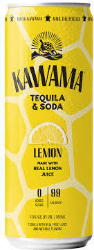 KAWAMA TEQUILA SODA LEMON 4PK