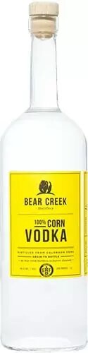Bear Creek Corn Vodka