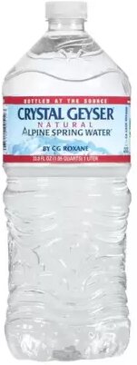 Crystal Geyser Water 1L 15 Pack Case