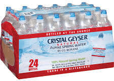 Crystal Geyser Water 23.6oz Sports 24 Pack Case