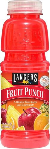 Langers Fruit Punch 15.2OZ Btl