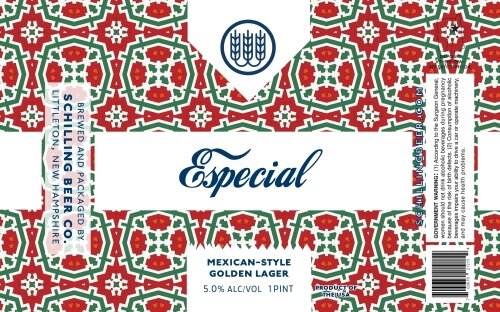 Schilling Especial Mexican Style Golden Lager
