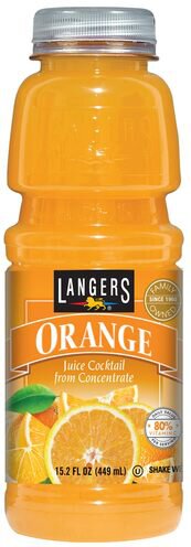 Langers Orange 15.2OZ Btl