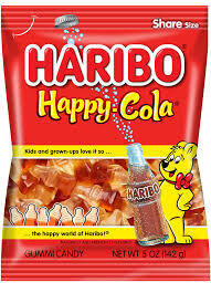 Haribo Gummi Candy Happy Cola