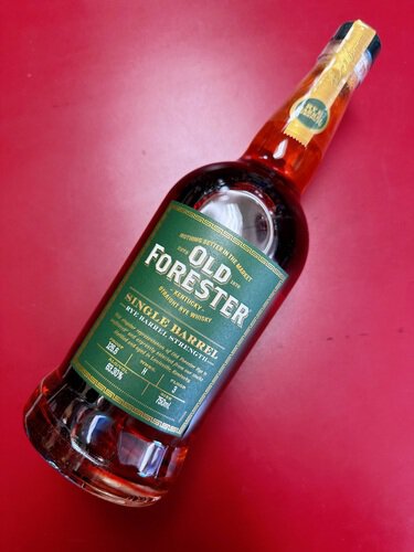 Old Forester Single Barrel Rye Barrel Strength Whisky 126.6 proof