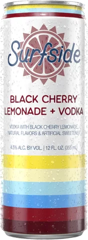 Surfside Black Cherry Lemonade & Vodka