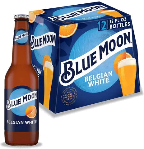 BLUE MOON WHITE 12PK BOTTLE