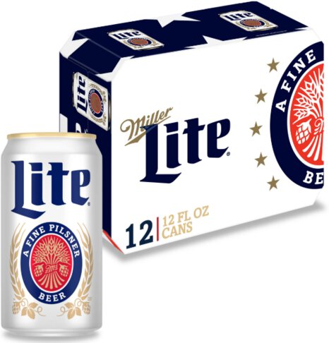Miller Lite Cans