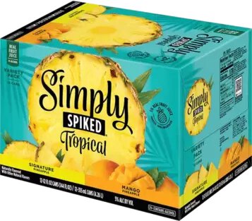 Simply Spiked Tropical Variety Pack