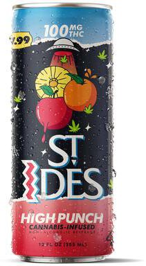 Saint Ides High Tropical Punch 10Mg THC + CBD