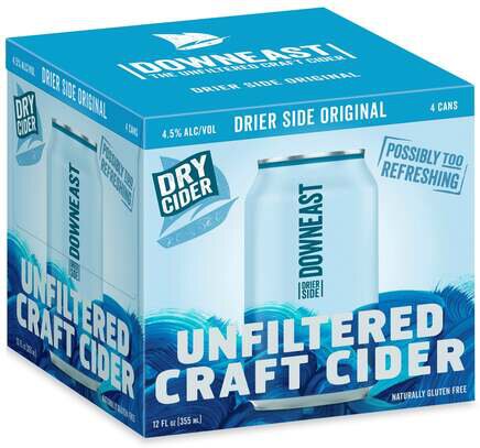 Downeast Drier Side Original Hard Cider