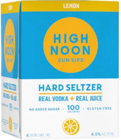 High Noon Lemon Vodka Hard Seltzer