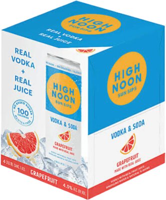 High Noon Grapefruit Vodka Hard Seltzer