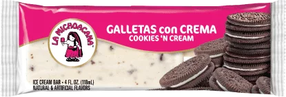 La Michoacana Mich Cookies & Cream Bar