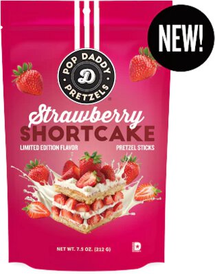 Pop Daddy Strawberry Shortcake Pretzel