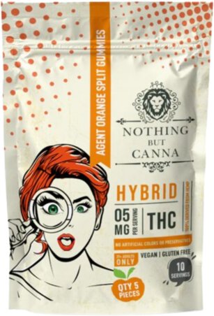 Nothing But Canna Agent Orange Gummies 5mg THC