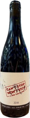 Can't Stop Won't Stop Finger Lakes Red 2018 750ml