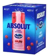 Absolut Ocean Spray Vodka Cranberry