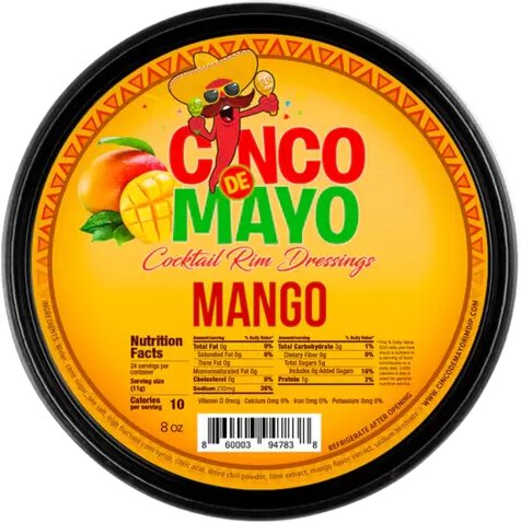 Cinco De Mayo Mango Rim Dressing
