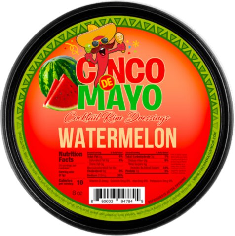 Cinco De Mayo Watermelon Rim Dressing